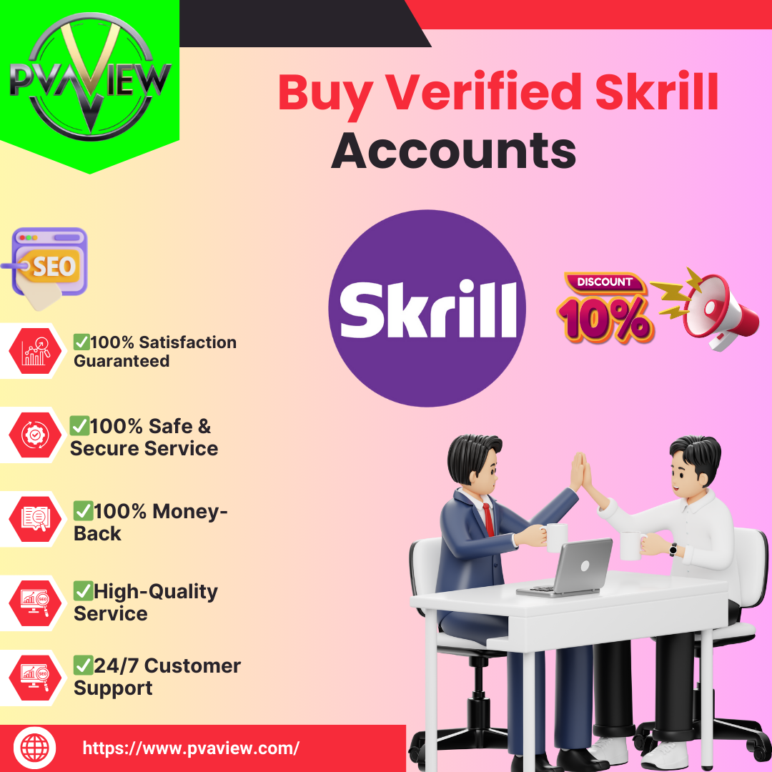 Buy Verified Skrill Accounts